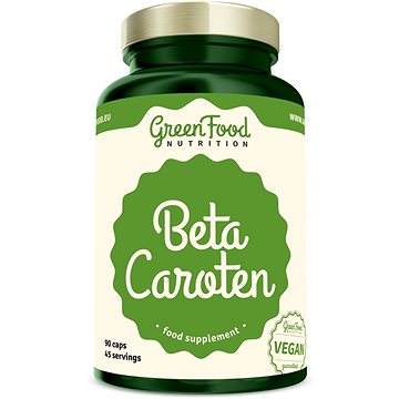 Obrázok GreenFood Nutrition Beta Caroten 90 cps (8594193923854)