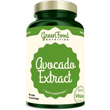 Obrázok GreenFood Nutrition Avocado Extract 90 ks (8594193923830)