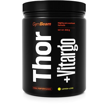 Obrázok GymBeam Thor Fuel + Vitargo 600 g lemon lime