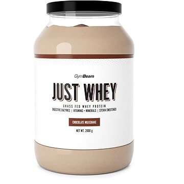 Obrázok GymBeam Just Whey 2000 g čokoládový milkshake