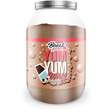 Obrázok BeastPink Yum Yum Whey 1000 g chocolate hazelnut