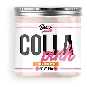 Obrázok BeastPink Colla Pink 240 g mango-orange