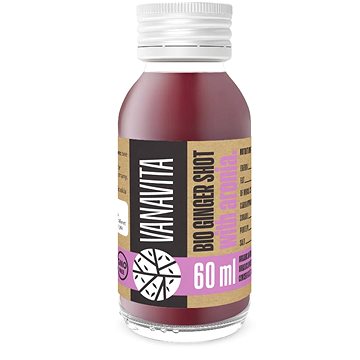 Obrázok VanaVita Bio Ginger shot with aronia 60 ml