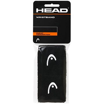 Obrázok HEAD-Wristband 2,5 BLACK, Farba Čierna