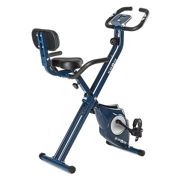 Obrázok KLARFIT AZURA PRO X-BIKE, BICYKEL NA DOMACI TRENING, DO 100 KG, MERAC TEPU, SKLAPACI, MODRY,10030579