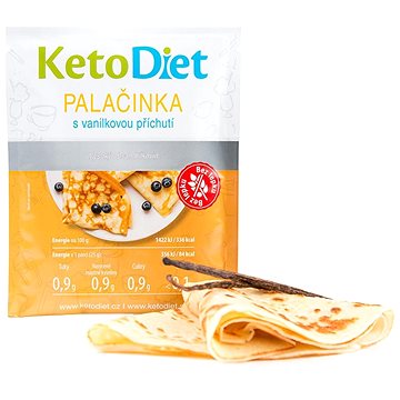 Obrázok KetoDiet proteínové s vanilkovou príchuťou (7 porcií) (8594181010788)