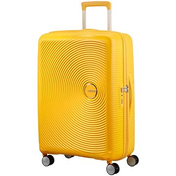 Obrázok American Tourister Soundbox Spinner 77 Exp Golden Yellow (5414847854194)