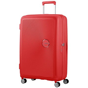 Obrázok American Tourister Cestovní kufr Soundbox Spinner EXP 32G 97/110 l - červená