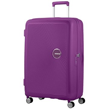 Obrázok American Tourister Cestovní kufr Soundbox Spinner EXP 32G 97/110 l - tmavě fialová