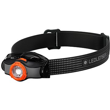 Obrázok LEDLENSER MH3 (502148) čierna/oranžová