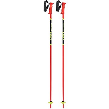 Obrázok Leki Racing Kids, fluorescent red-black-neonyellow, veľ. 100 cm (4028173841660)