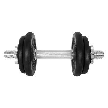 Obrázok Činka nakládací LIFEFIT jednoruční 10 kg, 30mm tyč/4x kotouč