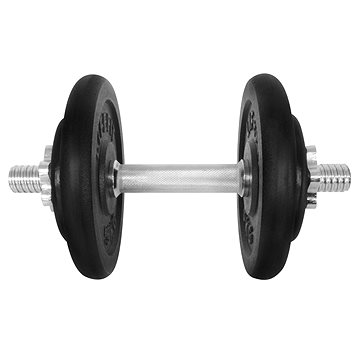 Obrázok Činka nakládací LIFEFIT jednoruční 15 kg, 30mm tyč/4x kotouč