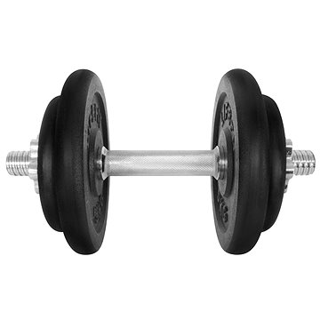 Obrázok Činka nakládací LIFEFIT jednoruční 17 kg, 30mm tyč/4x kotouč