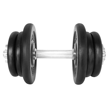 Obrázok Činka nakládací LIFEFIT jednoruční 22 kg, 30mm tyč/6x kotouč