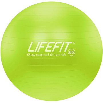 Obrázok Gymnastický míč LIFEFIT ANTI-BURST 85 cm, zelený