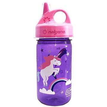 Obrázok Nalgene Grip´n Gulp 350 ml (Sippy Cup) Purple Pink Unicorn