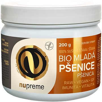 Obrázok Nupreme Mladá pšenice premium 200 g BIO (8594176063560)