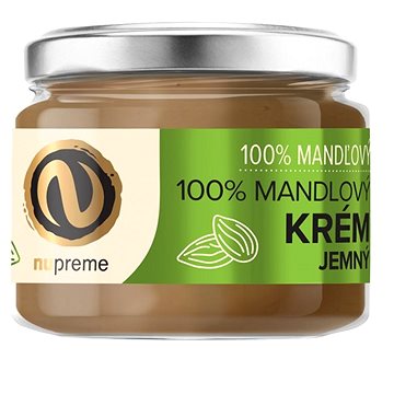 Obrázok Nupreme Mandľový krém 220 g (8594176064437)