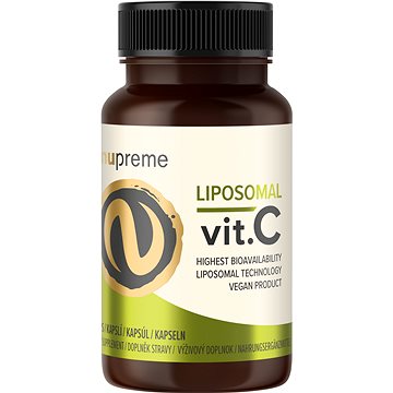 Obrázok Nupreme Lipozomálny Vitamín C, 30 kapsúl (8594176064833)