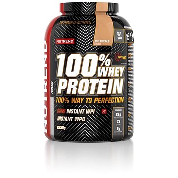 Obrázok Nutrend 100% WHEY Protein 2250g ľadová káva