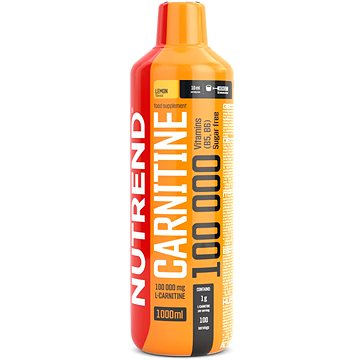 Obrázok NUTREND Carnitine 100 000 Citrón 1000 ml