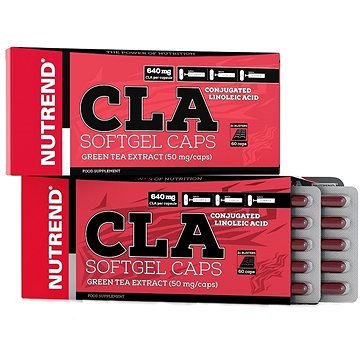 Obrázok Nutrend CLA Softgel Caps, 60 kapsúl (8594073179845)