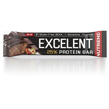 Obrázok Nutrend EXCELENT protein bar čokoláda-oriešky