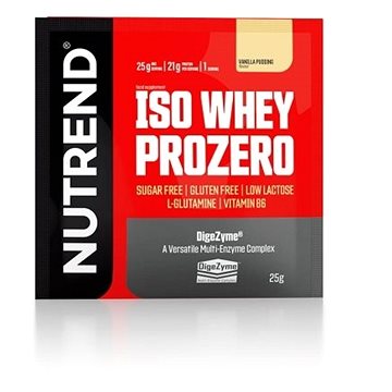 Obrázok Nutrend ISO WHEY PROZERO, 500g, pudingová vanilka (VS-102-500-PVA)