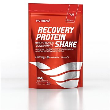 Obrázok Nutrend RECOVERY PROTEIN SHAKE, 500 g, jahoda (VS-091-500-JH)