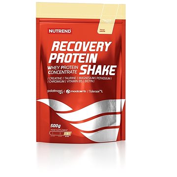 Obrázok Nutrend RECOVERY PROTEIN SHAKE, 500 g, vanilka (VS-091-500-VA)