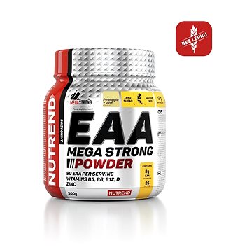 Obrázok Nutrend EAA MEGA STRONG POWDER, 300 g, ananás a hruška (VS-094-300-ANHR)