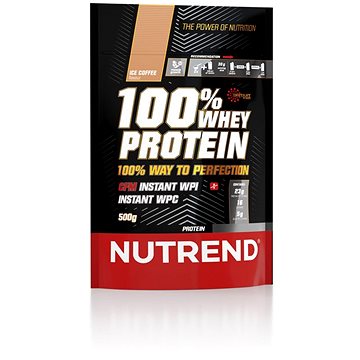 Obrázok Nutrend 100 % Whey Protein, 500 g, Ľadová Káva (VS-032-500-LK)