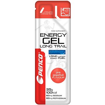 Obrázok Penco Energy gel LONG TRAIL, 35g, růžový grep (8594000865018)