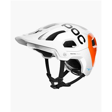 Obrázok POC Tectal Race SPIN NFC Hydrogen White/Fluorescent Orange AVIP M – L/55 – 58 (M – L) (PC105138043MLG1)