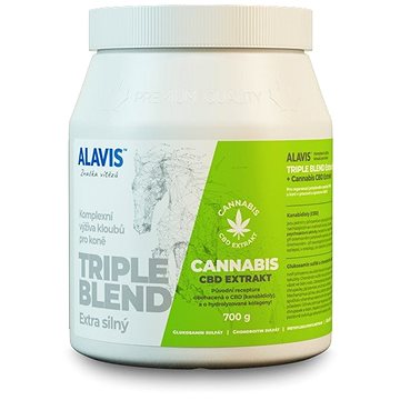 Obrázok Alavis Triple Blend Extra silný+Cannabis CBD Extr.700g