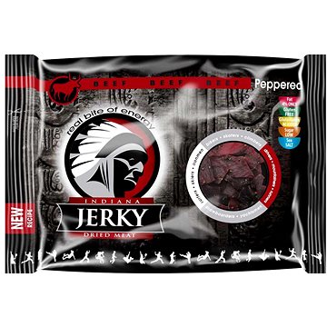 Obrázok Jerky beef (hovězí) Peppered 100g (8594055300229)