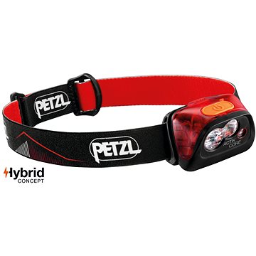 Obrázok čelovka Petzl Actik Core červená E099GA01