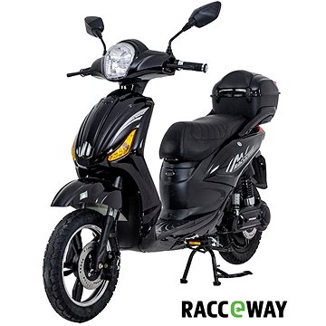 Obrázok Racceray E-Moped, 12 Ah, čierny-lesklý (4891223129311)