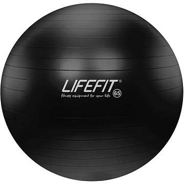 Obrázok Gymnastický míč LIFEFIT ANTI-BURST 65 cm, černý