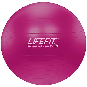 Obrázok Gymnastický míč LIFEFIT ANTI-BURST 65 cm, bordó