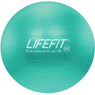 Obrázok Gymnastický míč LIFEFIT ANTI-BURST 85 cm, tyrkysový