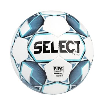 Obrázok Futbalový lopta Select FB Team FIFA bielo modrá veľ. 5