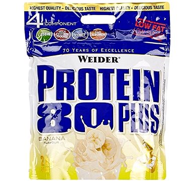 Obrázok Weider Potein 80 PLUS 2000 g - banán