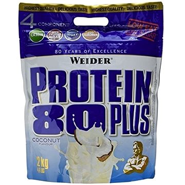 Obrázok Weider Potein 80 PLUS 2000 g - kokos