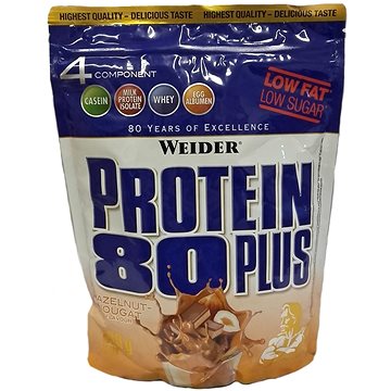 Obrázok Weider Potein 80 PLUS 500 g - karamel