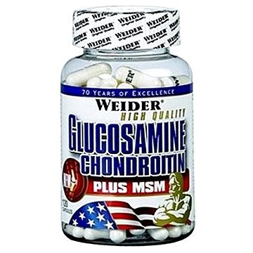 Obrázok Weider Glucosamine Chondroitin + MSM, 120 kps