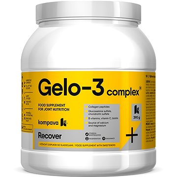 Obrázok Gelo-3 Complex Kĺbová výživa pomaranč 390g