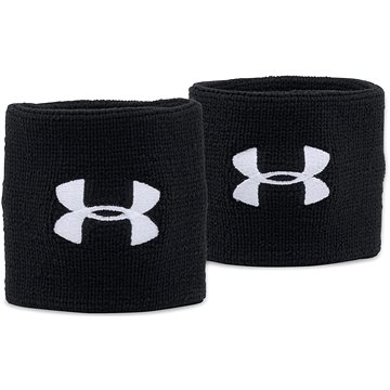 Obrázok UNDER ARMOUR-UA PERFORMANCE WRISTBANDS-BLACK, Farba Čierna, Veľkosť OSFA