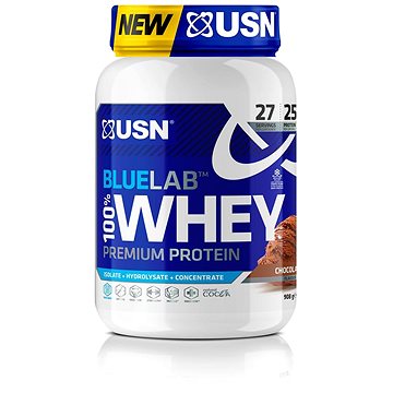 Obrázok USN BlueLab 100 % Whey Premium Protein, 2 000 g, čokoláda (6009544910695)